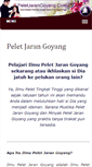 Mobile Screenshot of peletjarangoyang.com